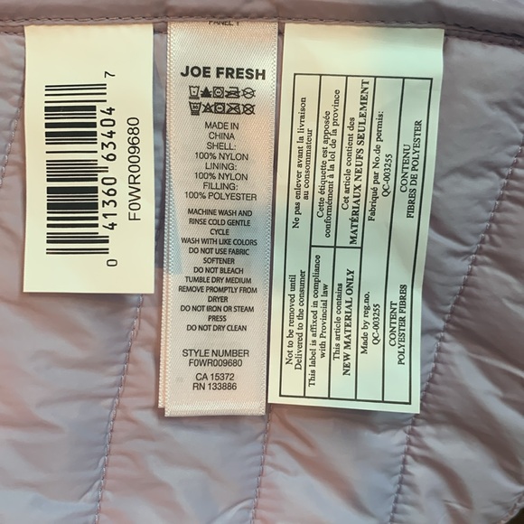 JOE FRESH Ladies Puffer Vest - Picture 15 of 15